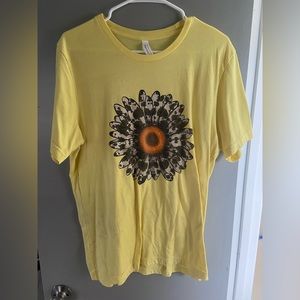 Yellow Bella canvas tee